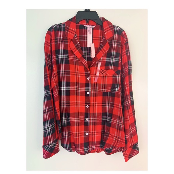 Victoria’s Secret shimmer flannel PJ set - Picture 8 of 16